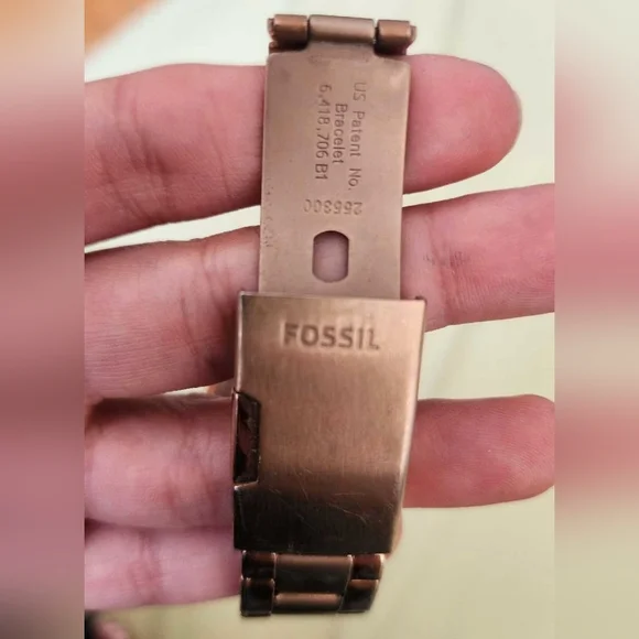 Fossil Riley Multifunction Rose-Tone Stainless Steel Watch - Picture 5 of 6